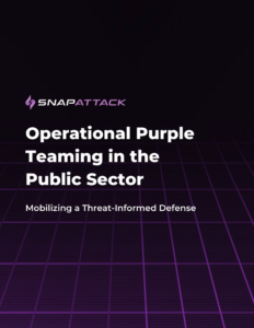 SnapAttack Operational Purple Teaming in the Public Sector
