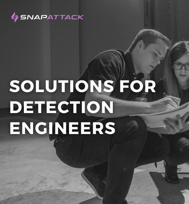 solutions for detection engineers