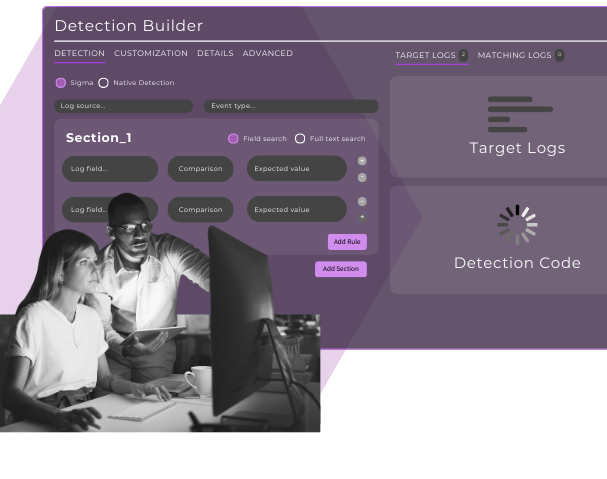 simplify detection engineering with the no code detection builder